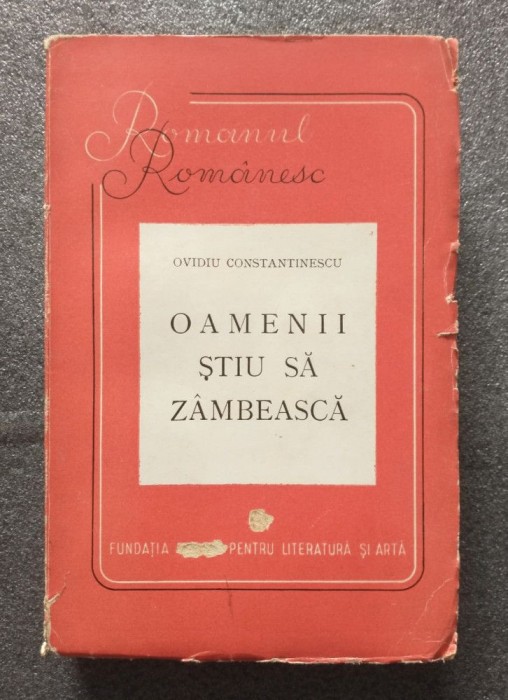 Ovidiu Constantinescu - Oamenii știu să z&acirc;mbească (1946)