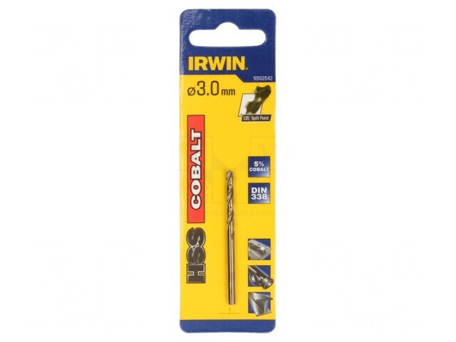 Burghiu Metal 3mm 61mm HSS-Co