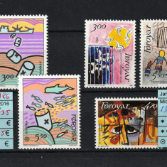 Timbre Insulele Feroe / Foroyar, 1986 - Lot 2 serii complete - Europa CEPT - MNH