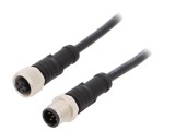 Cablu pentru senzori automatizări M12 1m