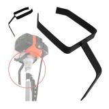 Suport de perete pentru motocoasa/motocositoare, otel, negru, Verke