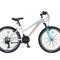 Bicicleta MTB Umit Mirage Lady, 21 viteze, culoare alb/turcoaz, roata 24&quot;, cadru... Cod:52466120007