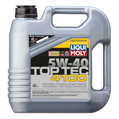 Ulei motor Liqui Moly Top Tec 4100 5W40 4L 2195 foto