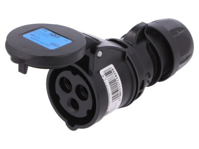 Conector alimentare AC 16A 230V IP44 IEC 60309 foto