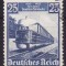 Germania-Recih 1935 - tren 1v.(face parte dintr-o serie)stampilat(z)