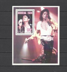 BURKINA FASO 1995 MICHAEL JACKSON MUZICA foto