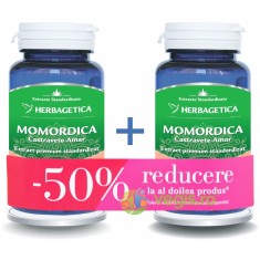 Pachet Momordica (Castravete Amar) 60cps+60cps (50% reducere la al doilea produs)