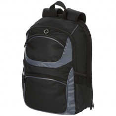 Rucsac Laptop, Everestus, CL, 15.4 inch, 600D poliester, negru, saculet de calatorie si eticheta bagaj incluse foto