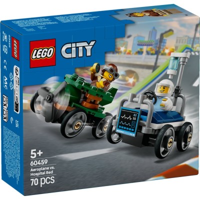 Lego city pachet de curse avion vs. pat de spital 60459 foto