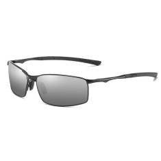 Ochelari dreptunghiulari polarizati Techsuit, gun negru, 559 foto