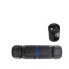 Conector electric impermeabil IP68 KVSF-15, 2 intrări/2 ieșiri