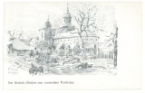1412 - URECHESTI, Vrancea, Church, Romania - old postcard - unused - 1917