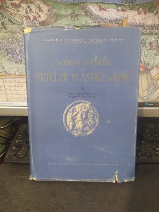Scurtă istorie a artelor plastice &icirc;n R.P.R. RPR, vol. 1, Arta rom&acirc;nească &icirc;n epoca feudală, George Oprescu, editura Academiei, București 1957, 154
