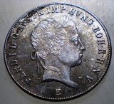 Moneda Argint Austria Ferdinand I 20 Kreuzer 1848 KM#2208