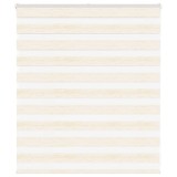 Jaluzea tip zebra 125x100 cm lățime țesătură 120,9 cm poliester