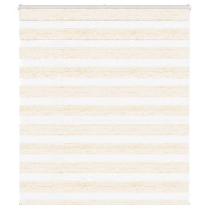 Jaluzea tip zebra 125x100 cm lățime țesătură 120,9 cm poliester