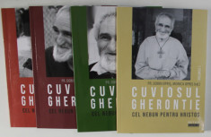 CUVIOSUL GHERONTIE , CEL NEBUN PENTRU HRISTOS , VOLUMELE I , II , III si V , SET DE 4 VOLUME , editie coordonata de DORIN OPRIS si MONICA OPRIS , 201 foto