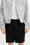 HUGO pantaloni scurti barbati, culoarea negru, 50540339