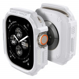 Husa Spigen Rugged Armor pentru Apple Watch Ultra 1/2 (49 mm) Alb