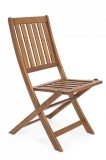 Cumpara ieftin Set 2 scaune pliabile lemn maro Mali 47.5x60x92 cm