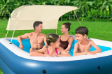 Piscina gonflabila Family Bestway cu parasolar 254 x 178 x 140 cm