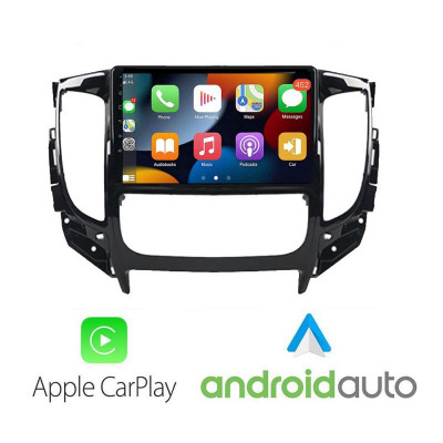 Sistem Multimedia MP5 Mitsubishi L200 2014-2020 J-1094 Carplay Android Auto Radio Camera USB CarStore Technology foto