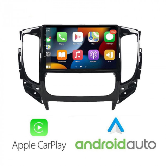 Sistem Multimedia MP5 Mitsubishi L200 2014-2020 J-1094 Carplay Android Auto Radio Camera USB CarStore Technology