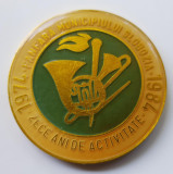 Medalia Fanfara Municipiului Slobozia 10 ani Activitate - MEDALIE SUPERBA &amp; Rara