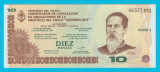 Argentina 10 Pesos 2002 &quot;Chaco&quot; UNC seria 00.577.892