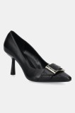 Dkny stilettos de piele Nashbrook culoarea negru, K3544717