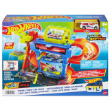 Spalatorie auto cu circuit si tunel, Hot Wheels, HTN80