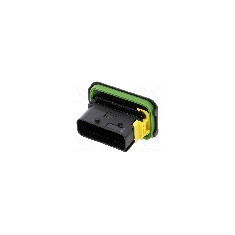 Conector auto, serie Heavy Duty Sealed Connector Systems (HDSCS), tata, pt. montare pe panou, TE Connectivity - 1-1564526-1