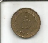 No(3) moneda-GERMANIA 5 PFENING / 1985. G, Asia