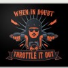 Mousepad Throttle it out 22x18 cm, Autohelix MSA