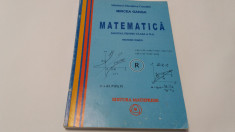 MIRCEA GANGA MATEMATICA MANUAL PENTRU CLASA A X-A M2 TRUNCHI COMUN RM3 foto