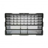 Cutie depozitare verde din plastic modulara, 46 sertare 620x157x360mm Breckner Germany