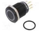 Comutator anti-vandalism ONPOW 2 SPDT 3A/220VAC 5A/24VDC IP65