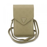 Geanta Universala pentru Telefon, Guess, Grained Peony, Bej