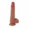 Vibrator Leso Nik Thrust Swing 22cm Flesh