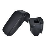 Cumpara ieftin Cotiera Auto Premium Dedicata Renault Fluence ALM Negru Rabatabila, Spatiu Depozitare Captusit, Montaj Facil