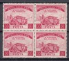 ROMANIA 1955 LP 394 ZIUA POMPIERILOR BLOC DE 4 TIMBRE STARE MNH, Nestampilat