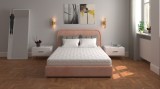 Saltea cu spuma poliuretanica 7 Zone SOMNART 160x200, &icirc;naltime 17 cm, ortopedica, husa detasabila cu fermoar, fermitate medie Relax KipRoom