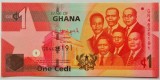 Cumpara ieftin BANCNOTA exotica 1 CEDI - GHANA, anul 2015 *cod 884 B = A.UNC+