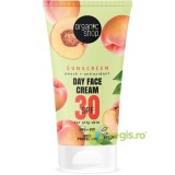 Crema Protectie Solara Ten Mixt sau Gras SPF 30 UVA - UVB cu Piersici 50ml