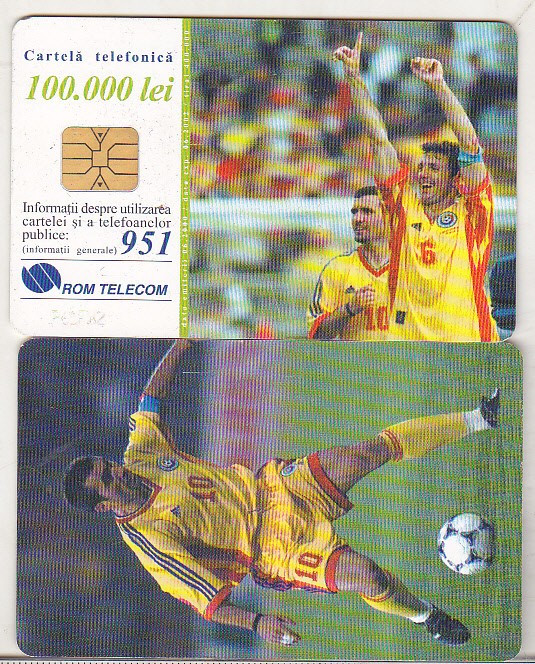 bnk card Cartela telefonica - 2000 100000 lei Gheorghe Hagi 1