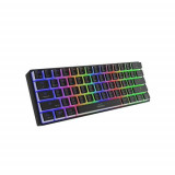 Tastatura Gaming Mecanica Wireless Genesis Thor 660, RGB (Negru)