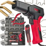 Pistol pentru lipit si sudat plastic, putere 70 W, cu 200 de capse incluse, Red Technic