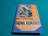 FAUNA ROM&Acirc;NIEI * CU 456 FIGURI &Icirc;N TEXT / I. SIMIONESCU / 1946 *