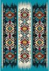 Covor Model Kolibri 11226-140, Marime 120 x 170 cm, Albastru, Inaltime Fir 9 mm, Antialergic, Polipropilena, Living, Dormitor, Sufragerie, Birou