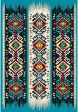 Cumpara ieftin Covor Model Kolibri 11226-140, Marime 120 x 170 cm, Albastru, Inaltime Fir 9 mm, Antialergic, Polipropilena, Living, Dormitor, Sufragerie, Birou